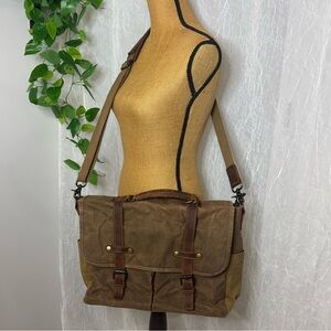 Vintage Briefcase with Leather Accessories by Newhey